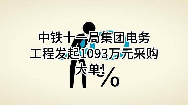 中铁十一局集团电务工程有限公司自购物资集中招标采购招标公告招标